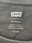 LEVI S GRAPHIC TEE RETRO ΜΑΥΡΟ ΑΝΤΡΙΚΟ PRE OWNED XL
