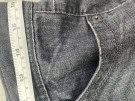 LEVI S JEANS STRAIGHT FIT WASHED BLACK ΑΝΤΡΙΚΟ PRE OWNED S