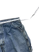 LEVI STRAUSS SIGNATURE CARPENTER ΤΖΙΝ ΒΕΡΜΟΥΔΑ WORKWEAR WASHED BLUE ΑΝΤΡΙΚΟ PRE OWNED L