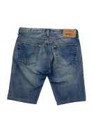 LEVI\'S 501 Bermuda jeans vintage con bottoni blu unisex L
