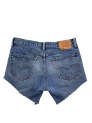 LEVI'S 505 DENIM SHORTS CUT-OFF ΜΠΛΕ UNISEX M