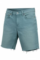 LEVI'S 511 DENIM SHORTS CUT-OFF TEAL GREEN UNISEX M