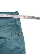 LEVI'S 511 DENIM SHORTS CUT-OFF TEAL GREEN UNISEX M