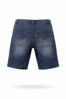 LEVIS CARGO SHORTS WASHED BLUE MEN PRE OWNED S