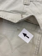 LEVIS CARGO SHORTS UTILITY BEIGE UOMO PRE OWNED L
