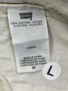 LEVIS CARGO ΒΕΡΜΟΥΔΑ UTILITY ΧΑΚΙ ΑΝΤΡΙΚΟ PRE OWNED L