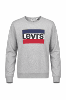 LEVIS CREWNECK CLASSIC ΓΚΡΙ ΑΝΤΡΙΚΟ PRE OWNED XL