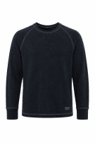 1980s LEVIS CREWNECK MINIMAL ΜΑΥΡΟ ΑΝΤΡΙΚΟ PRE OWNED L