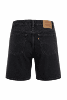 LEVIS DENIM SHORTS CLASSIC WASHED BLACK WOMAN PRE OWNED M