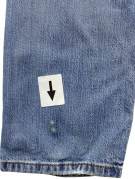 LEVIS JEANS CLASSIC WASHED BLUE MENS PRE OWNED L