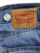 LEVIS JEANS CLASSIC WASHED BLUE MENS PRE OWNED L