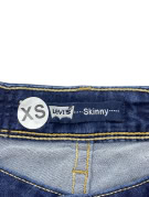 LEVIS JEANS MINIMAL DARK BLUE DONNA PRE OWNED XS
