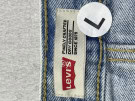 LEVIS JEANS STRAIGHT LIGHT WASHED BLU UOMO PRE OWNED L