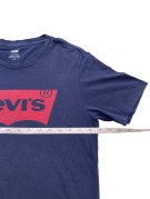 LEVIS GRAPHIC TEE CLASSIC NAVY MEN PRE OWNED S