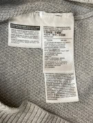 LEVIS ΠΛΕΚΤΟ ΠΟΥΛΟΒΕΡ MINIMAL ΓΚΡΙ ΑΝΤΡΙΚΟ PRE OWNED S