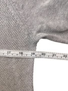 LEVIS ΠΛΕΚΤΟ ΠΟΥΛΟΒΕΡ MINIMAL ΓΚΡΙ ΑΝΤΡΙΚΟ PRE OWNED S