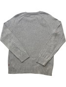 LEVIS ΠΛΕΚΤΟ ΠΟΥΛΟΒΕΡ MINIMAL ΓΚΡΙ ΑΝΤΡΙΚΟ PRE OWNED S