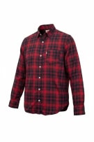 LEVI\'S CAMICIA BOYFRIEND FIT A QUADRI ROSSA DA UOMO M