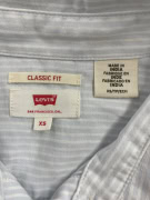 LEVI'S ΠΟΥΚΑΜΙΣΟ CLASSIC FIT ΡΙΓΕ ΓΑΛΑΖΙΟ ΓΥΝΑΙΚΕΙΟ XS