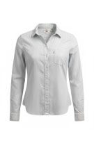 LEVI'S ΠΟΥΚΑΜΙΣΟ CLASSIC FIT ΡΙΓΕ ΓΑΛΑΖΙΟ ΓΥΝΑΙΚΕΙΟ XS