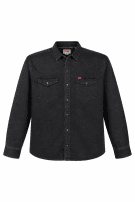WRANGLER ΠΟΥΚΑΜΙΣΟ DENIM ΜΑΥΡΟ ΑΝΤΡΙΚΟ PRE OWNED XL