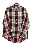 LEVI'S Πουκάμισο Καρό Boyfriend Fit με Λογότυπο Μπορντό Γυναικείο XS