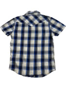 LEVI'S ΠΟΥΚΑΜΙΣΟ ΚΟΝΤΟΜΑΝΙΚΟ CHECKED WESTERN STYLE ΜΠΛΕ ΓΥΝΑΙΚΕΙΟ SMALL