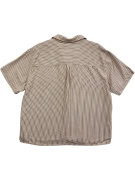 LEVI'S ΠΟΥΚΑΜΙΣΟ ΚΟΝΤΟΜΑΝΙΚΟ VINTAGE ΡΙΓΕ ΜΕ RED TAB ΚΑΦΕ/ΛΕΥΚΟ ΓΥΝΑΙΚΕΙΟ M