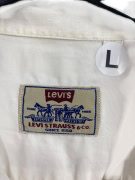 LEVI\'S CAMICIA VINTAGE LOGO CREAM UOMO L