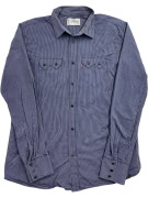 LEVI'S ΠΟΥΚΑΜΙΣΟ WESTERN VINTAGE STYLE ΜΕ LOGO TAB ΜΠΛΕ ΡΙΓΕ ΓΥΝΑΙΚΕΙΟ L