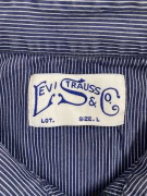 LEVI'S ΠΟΥΚΑΜΙΣΟ WESTERN VINTAGE STYLE ΜΕ LOGO TAB ΜΠΛΕ ΡΙΓΕ ΓΥΝΑΙΚΕΙΟ L