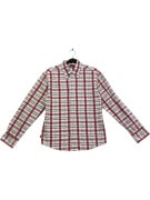 LEVI'S RED TAB ΠΟΥΚΑΜΙΣΟ ΚΑΡΟ VINTAGE WESTERN STYLE ΚΟΚΚΙΝΟ/ΛΕΥΚΟ ΑΝΔΡΙΚΟ S