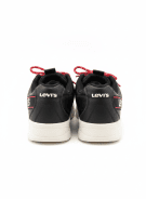 LEVIS SNEAKERS STREETWEAR ΜΑΥΡΟ ΑΝΤΡΙΚΟ PRE OWNED EU 39