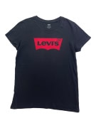 LEVI\'S T-SHIRT CASUAL CON LOGO NERA DA UOMO M