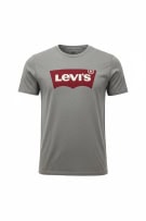 LEVI'S Casual Batwing Logo T-Shirt Grey Men's Size Medium