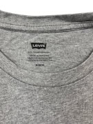 LEVI'S Casual Batwing Logo T-Shirt Grey Men's Size Medium