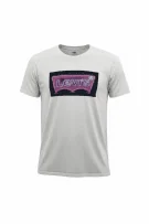 LEVI'S T-SHIRT CASUAL NEON LOGO PRINT ΛΕΥΚΟ ΑΝΔΡΙΚΟ MEDIUM