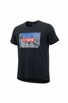 LEVI\'S T-SHIRT CASUAL PALMS LOGO NERO DA UOMO L