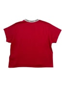 LEVI'S T-SHIRT CROP TOP LOGO NECKLINE ΚΟΚΚΙΝΟ ΓΥΝΑΙΚΕΙΟ L
