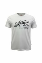LEVI'S T-Shirt San Francisco California Script Logo White Men's M
