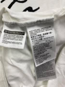 LEVI'S T-Shirt San Francisco California Script Logo White Men's M