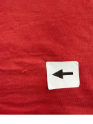 LEVI'S T-Shirt Two Horse Logo Vintage Κόκκινο Unisex Small (16)