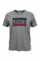 LEVIS T SHIRT VINTAGE ΓΚΡΙ ΓΥΝΑΙΚΕΙΟ L pre-owned