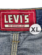 LEVIS ΤΖΙΝ CARPENTER ΒΕΡΜΟΥΔΑ WORKWEAR WASHED BLUE ΑΝΤΡΙΚΟ PRE OWNED XL