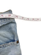 LEVIS JEANS VINTAGE WASHED BLUE UOMO PRE OWNED S