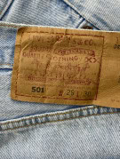LEVIS ΤΖΙΝ ΠΑΝΤΕΛΟΝΙ VINTAGE WASHED BLUE UNISEX PRE OWNED S