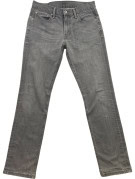 LEVIS JEANS WASHED GRIGIO UOMO PRE OWNED M