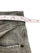 LEVIS JEANS WASHED GREY MENS PRE OWNED S