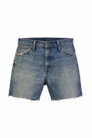 LEVIS SHORTS IN DENIM VINTAGE WASHED BLU UOMO PRE OWNED M