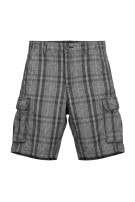 LEVIS BERMUDA CARGO UTILITY GRIGIO TARTAN UOMO PRE OWNED XL